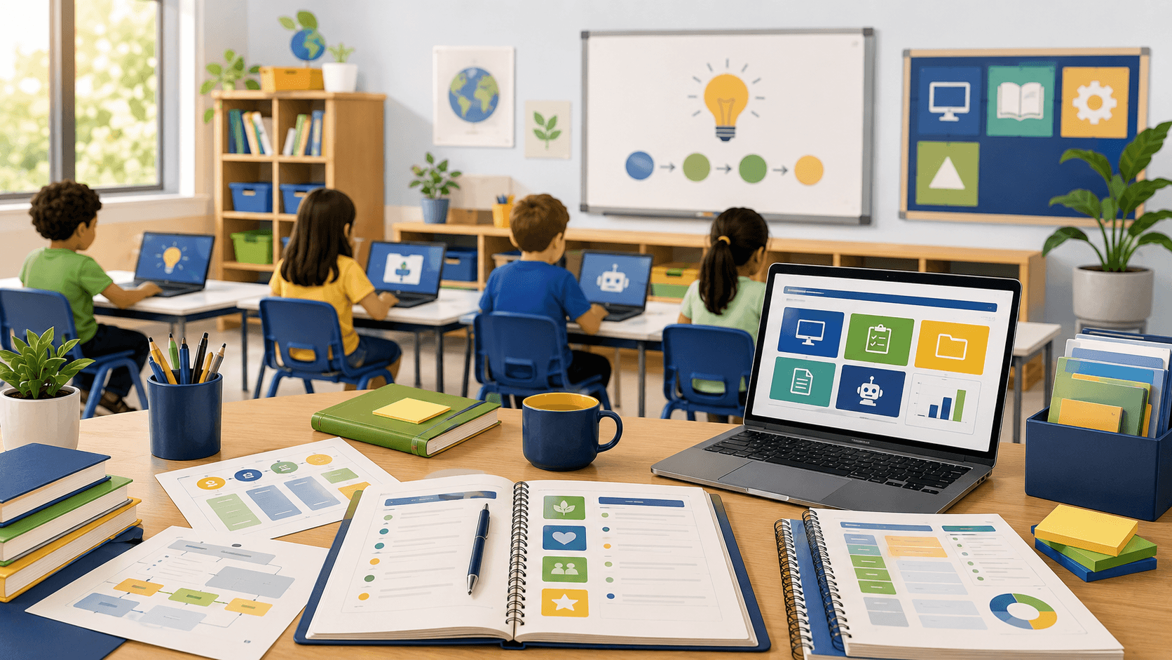 GEOPAMEL ACADEMY education support illustration